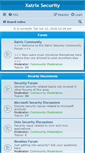 Mobile Screenshot of forum.xatrix.org